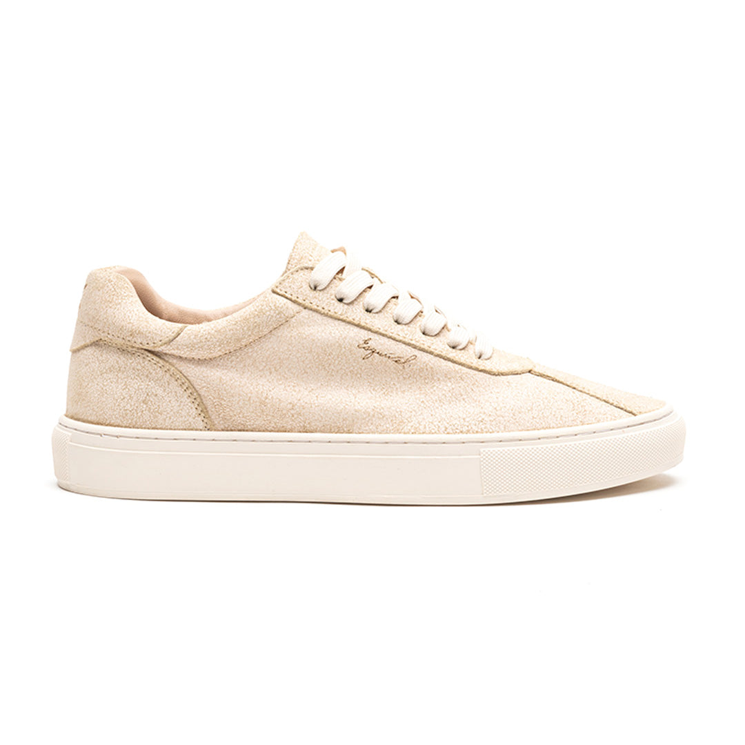 Cream/Cream - Distressed cream leather / 6 Swatch