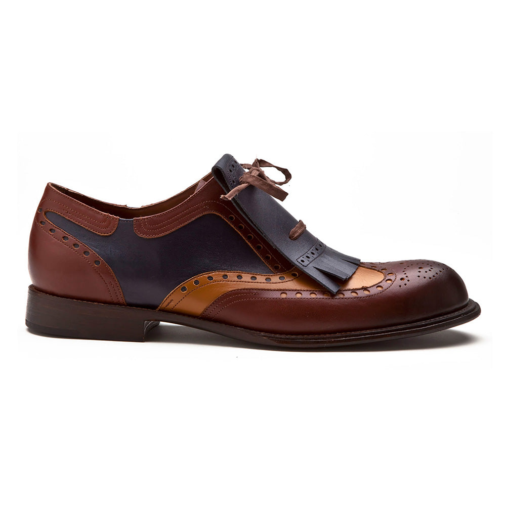 $1,150.00 George Esquivel Vanas Burgundy/Brown leather lace up oxfords Size 10 Vanas | Oxford Lace-Up – George Esquivel main image 4