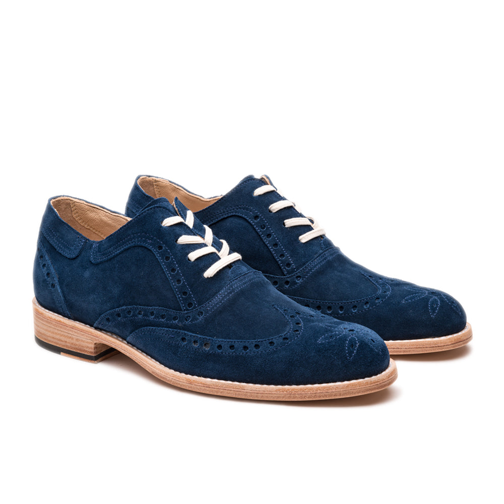 Esquivel Light Blue Vanas Oxfords Size 10 Vanas | Oxford Lace-Up – George Esquivel main image 3