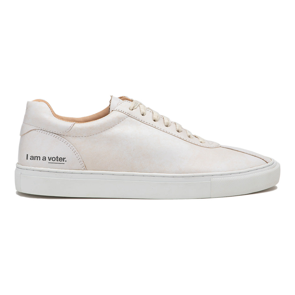 I am a voter. - Women's Leather Sneaker